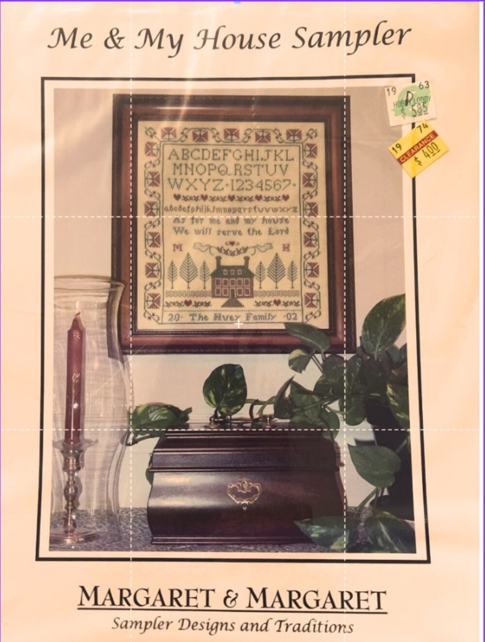 Margaret & Margaret REMEMBER ME SAMPLER Cross Stitch Chart OOP Primitive Pattern